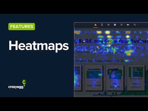 Heatmaps, see where users click and scroll