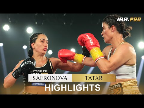 HIGHLIGHTS! Safronova vs Tatar – IBA.PRO 7