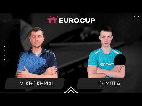 15:30 Vitalii Krokhmal - Oleksii Mitla 03.12.2023 TT Euro.Cup Ukraine Master TABLE 3