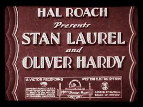 THE EXPLOSION (1929) comedy with Stan & Ollie