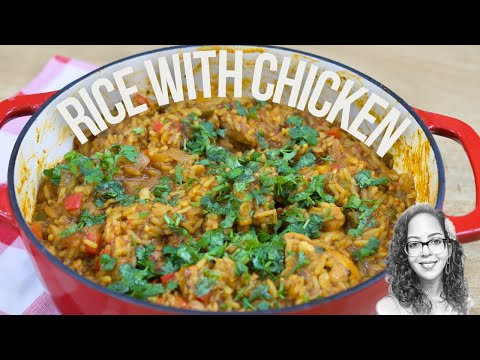 How To Make Rice With Chicken or Arroz Con Pollo