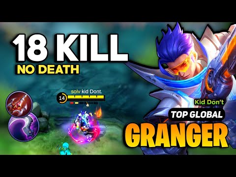 IMMORTAL! Granger Best Build 2023 [ Granger Top Global Gameplay ] By Don't Kid - Mobile Legends