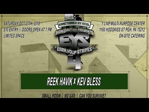 NCBL Presents Earn Your Stripes 4****Reek Havik vs Kev Bless****