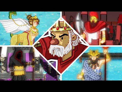 Okhlos: Omega - All Bosses + All Endings