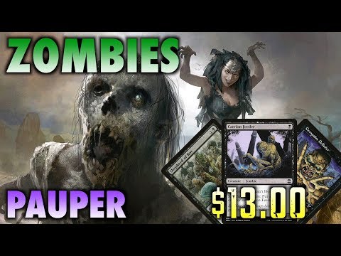 MTG- How To Build Pauper Zombies - A $13.00 Magic: The Gathering Deck!