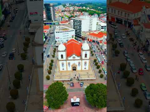 Imagens aéreas do Santuário Matriz de Nossa Senhora da Piedade, em Barbacena/MG