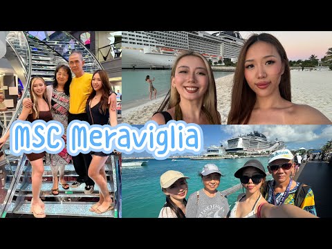 We had a BLAST on the MSC Meraviglia Cruise Ship… FAMILY EXTRAVAGANZA!