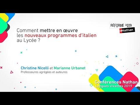Esplorazione et les nouveaux programmes d'italien au Lycée