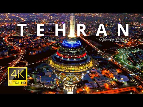 Tehran, Iran 🇮🇷 in 4K 60FPS ULTRA HD Video by Drone