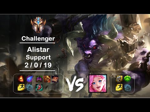 [4K] KR Challenger Support Alistar vs Seraphine Ep.1690