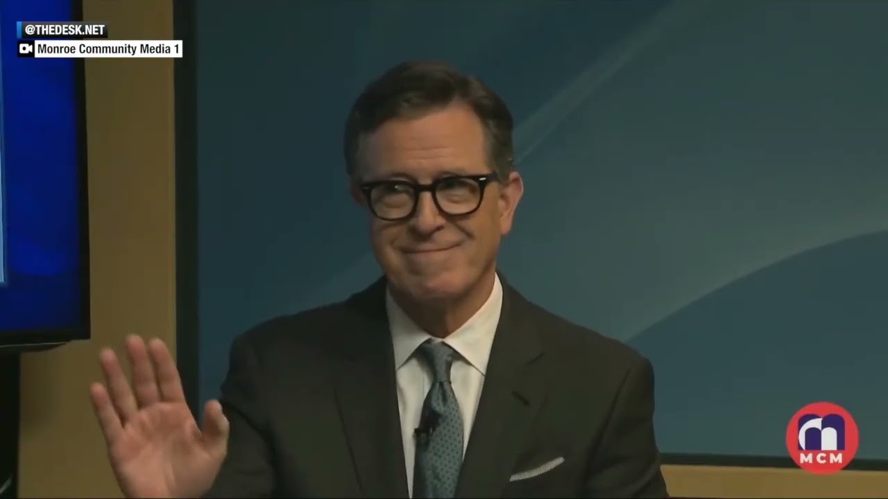 FULL SHOW: After "Late Show" ends, Stephen Colbert hosts Monroe public access show