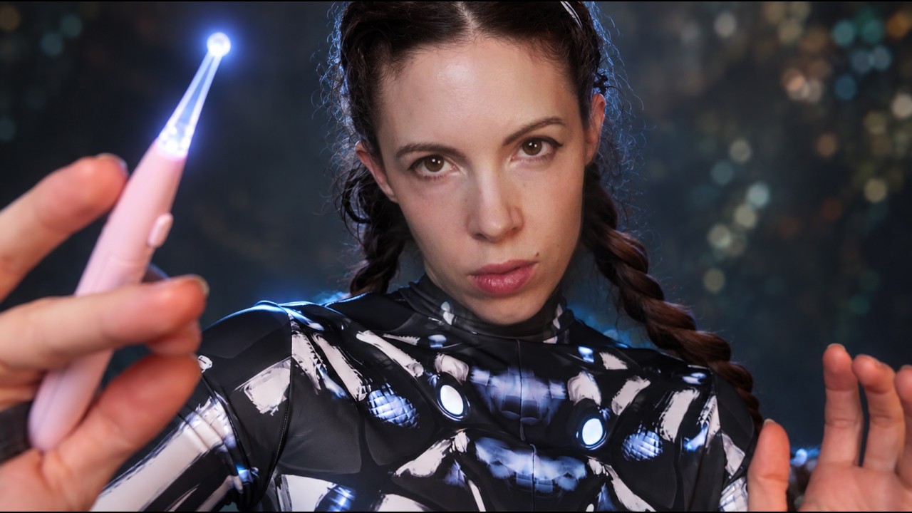 ASMR You're Being Inspected by a Cyborg