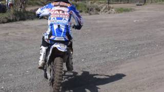 Derk ten Cate #85 heeft even lekker kunnen trainen in Zuidwolde