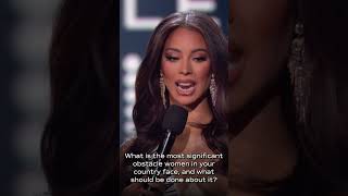 Download lagu TOP 5 Q&A! Miss Universe Dominican Republic answers her TOP 5 question. #missuniverse mp3