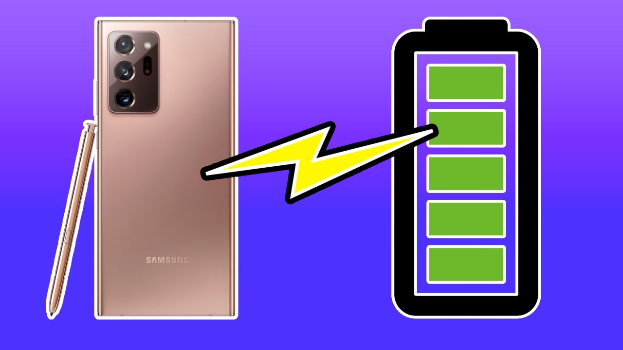 Samsung Galaxy Note 20 Ultra Battery Charging Test