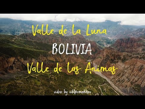 VALLE DE LA LUNA + VALLE DE LAS ANIMAS. BOLIVIA // AERIAL CINEMATOGRAPHY (4k)