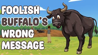 Foolish Buffalos Wrong Message  Sri Lankan Folk Ta