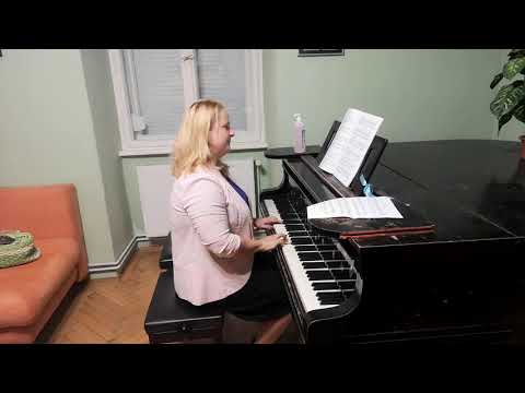 Kassai Mária: Andante cantabile (Zongoraiskola I. / 34.) - Emese 🎹❤️🙏