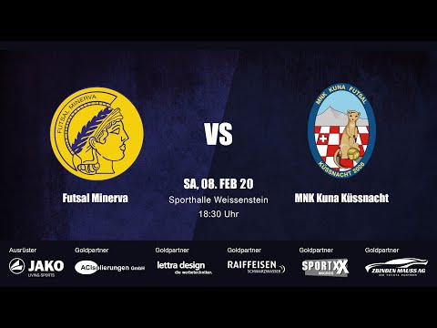 Highlights: Futsal Minerva - MNK Kuna Futsal Küssnacht, 09. Feb 20
