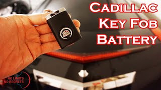 Cadillac CTS Key FOB BATTERY Replacement - 2013 Cadillac CTS-V Coupe
