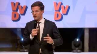 preview picture of video 'Speech Mark Rutte op Voorjaarscongres VVD in Maarssen'