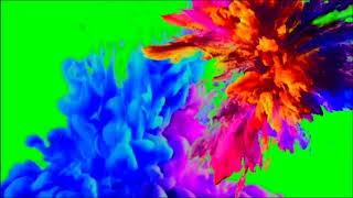 Holi Special Green Screen Effect for Chroma Key - 