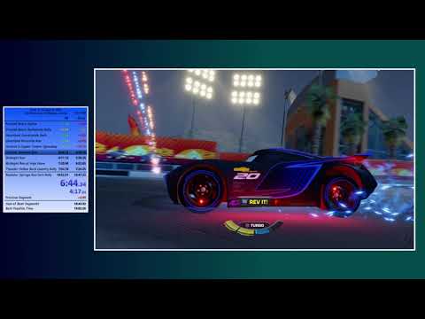 [FWR] Cars 3: DtW - All Best Lap Challenge Levels in 19:34.88