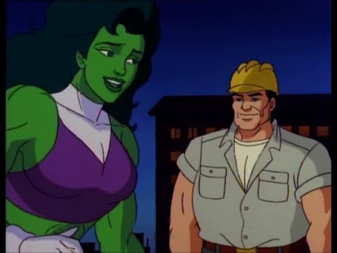 Female Muscle clip 119 - The Incredible Hulk