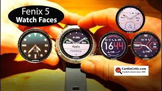 Garmin fenix 5 watch faces