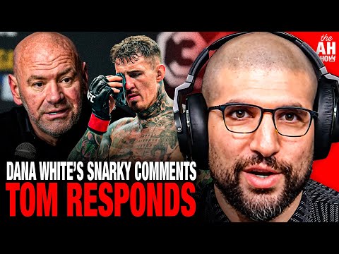 Tom Aspinall Responds To Dana White's Snarky Comments; Ariel Helwani Reacts