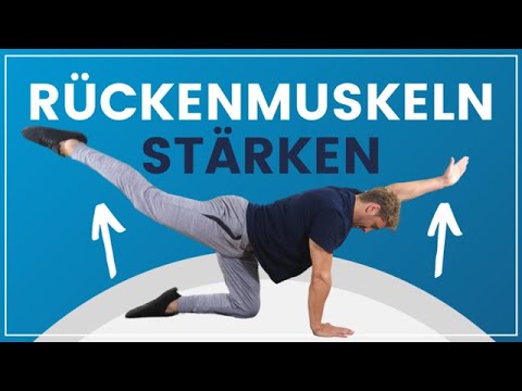 Rückenmuskeln stärken ➡️ Starker Rücken in 4 Wochen mit nur 6 Minuten täglich!