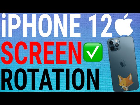 How To Turn Screen Rotation On & Off On The iPhone 12 /12 Pro