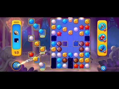 Fishdom level 9805 no boosters フィッシュダム ノーマル