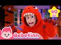 🎃 Halloween T-Rex🦖 Where is Bebefinn? | Halloween Costumes | Kids Song Compilation | Nursery Rhymes