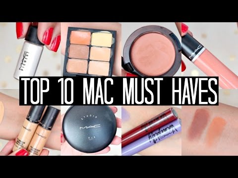 Top 10 MAC Must Haves! | samantha jane Video