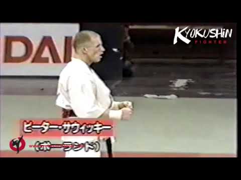 Piotr Sawicki Poland ushiro geri knockout