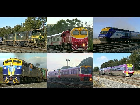 Trainspotting Vline Trains & Freight On Victoria's North-East Line (31/7/2012) - PoathTV Railways