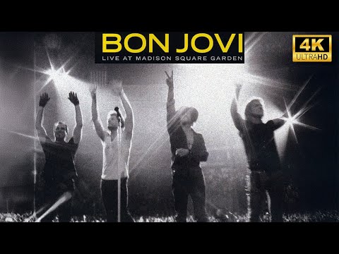 Bon Jovi  - Live at Madison Square Garden (2008) - Full Concert - Upscaled to 4K UHD!