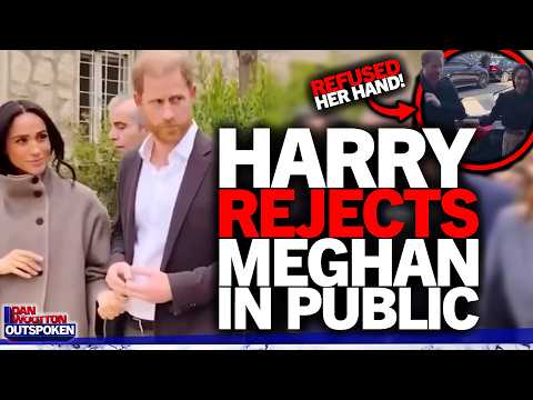 "Won't leave without a fight!" Prince Harry caught coldly REJECTING Meghan Markle in public TWICE