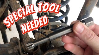 Ford Edge AWD rear wheel bearing replacement
