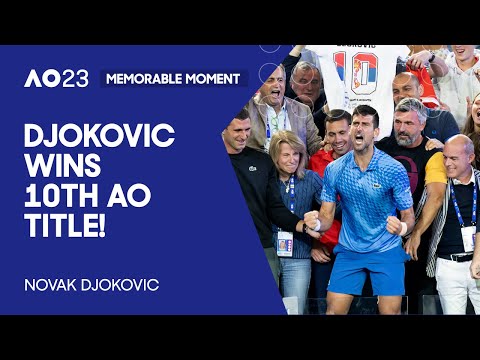 Video: NOLE CAMPEÓN DEL AUSTRALIA OPEN POR 10a VEZ