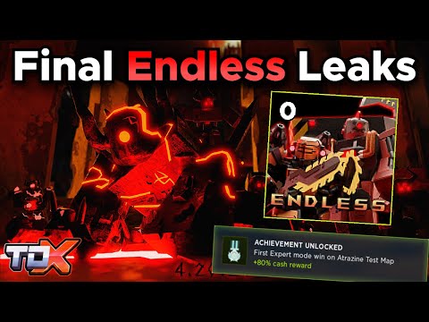 TDX Final Endless Mode Leaks #31 (Endless Icon, Calamity, Achievements) - Tower Defense X Roblox