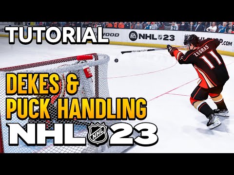 NHL 23 HOW TO DO ALL DEKES & PUCK HANDLING TUTORIAL