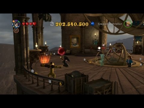 LEGO Harry Potter Years 5-7 - Hogwarts Overworld 100% Guide #10- DADA, Potions & Divination Classes