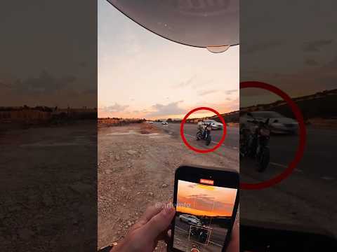 رأى سيارة BMW تمرّ من جانبه… ففعل هذا! 😳 (🎥/@ademtg)