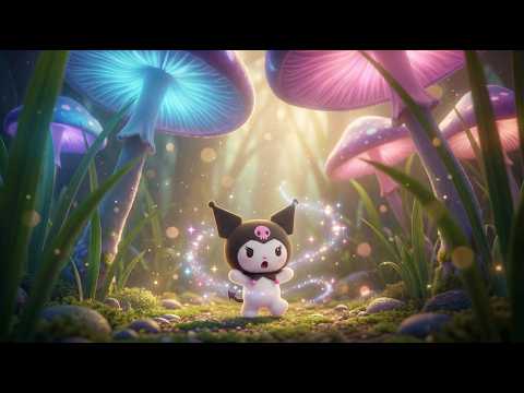 Kuromi: Don't sleep Hello Kitty! Help me!🥰