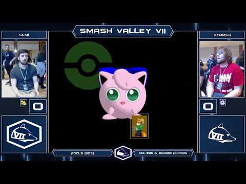 Smash Valley VII Melee Singles - Semi (Fox/Ganon) vs Atomsk (Puff) - Pools Winners