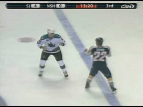 Brad Staubitz vs Jordin Tootoo