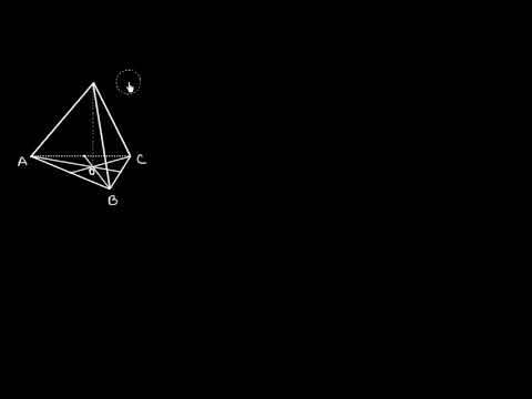 Piramida triunghiulară regulată (descriere și desfășurare) | Lectii-Virtuale.ro