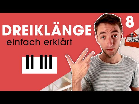 DREIKLÄNGE - Klavier lernen - Akkorde - Theorie-Basics [8]